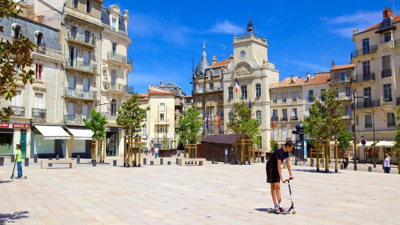 "Belle Etape"-Meuble De Tourisme 3 Etoiles -Residence "Les Logis De Beziers"-Garage Optionnel-Coeur De Ville-Plages A 16Km ! 외부 사진